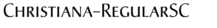 Christiana-RegularSC