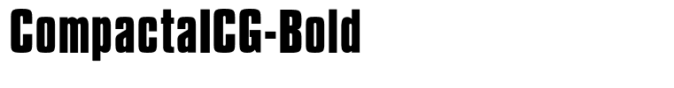 CompactaICG-Bold