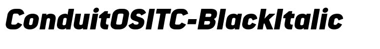 ConduitOSITC-BlackItalic