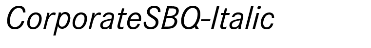 CorporateSBQ-Italic