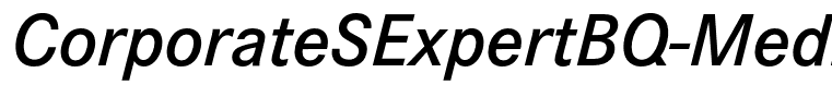 CorporateSExpertBQ-MediumItalicOsF
