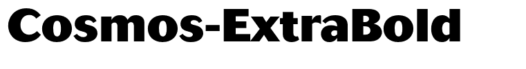Cosmos-ExtraBold