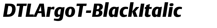 DTLArgoT-BlackItalic