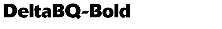 DeltaBQ-Bold