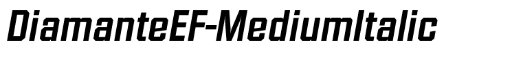 DiamanteEF-MediumItalic