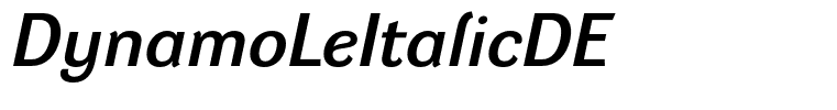 DynamoLeItalicDE