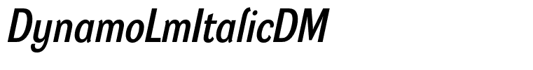 DynamoLmItalicDM