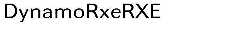 DynamoRxeRXE