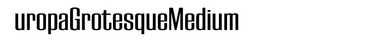 EuropaGrotesqueMedium