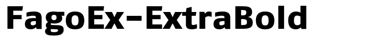 FagoEx-ExtraBold