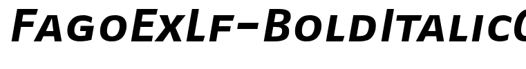 FagoExLf-BoldItalicCaps