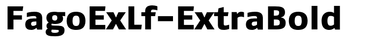 FagoExLf-ExtraBold