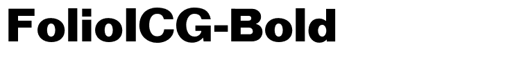 FolioICG-Bold