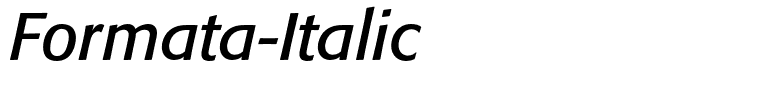 Formata-Italic