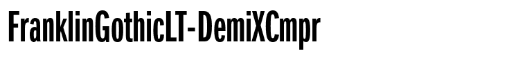 FranklinGothicLT-DemiXCmpr