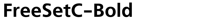 FreeSetC-Bold