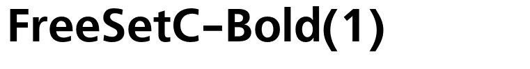 FreeSetC-Bold(1)