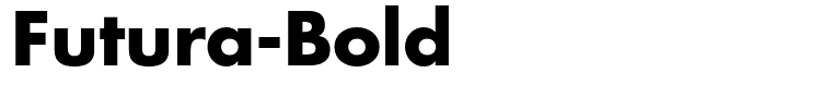 Futura-Bold