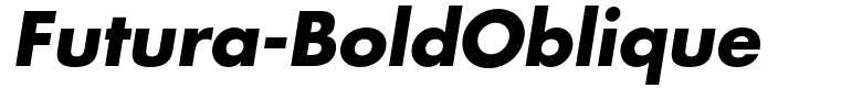 Futura-BoldOblique