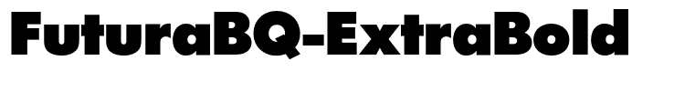 FuturaBQ-ExtraBold