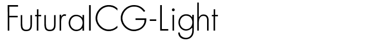 FuturaICG-Light