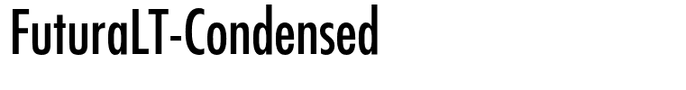 FuturaLT-Condensed