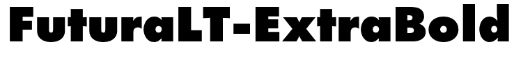FuturaLT-ExtraBold