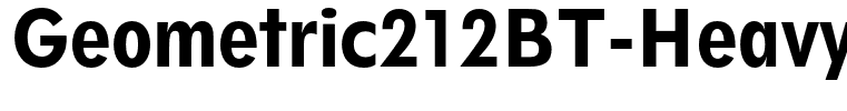 Geometric212BT-HeavyCondensed(1)