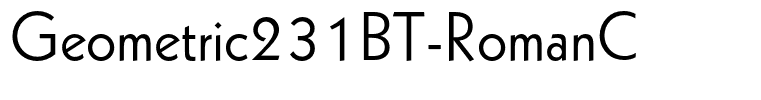 Geometric231BT-RomanC