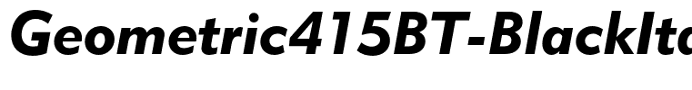 Geometric415BT-BlackItalicA