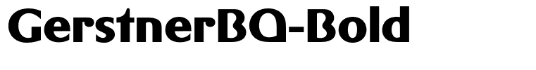 GerstnerBQ-Bold