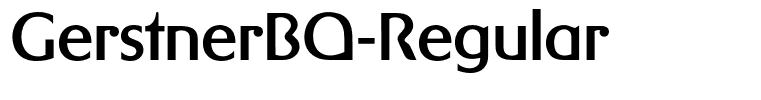 GerstnerBQ-Regular