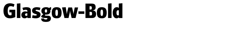 Glasgow-Bold