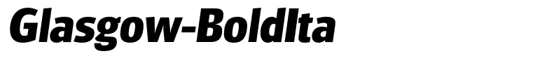 Glasgow-BoldIta
