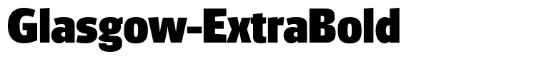 Glasgow-ExtraBold