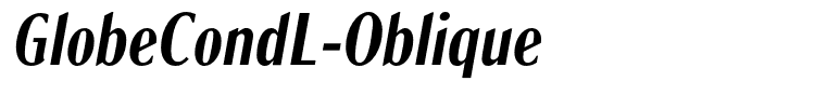 GlobeCondL-Oblique