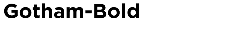 Gotham-Bold