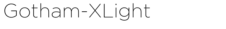 Gotham-XLight