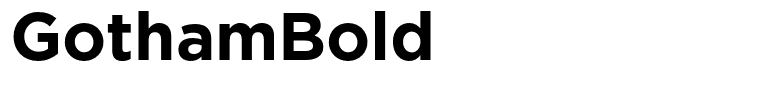 GothamBold