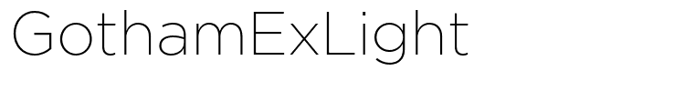 GothamExLight