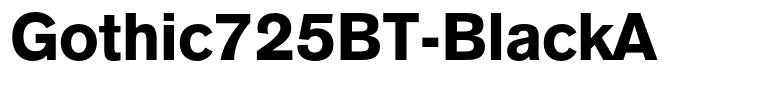 Gothic725BT-BlackA