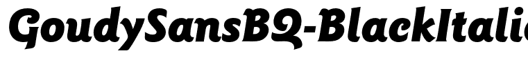 GoudySansBQ-BlackItalic