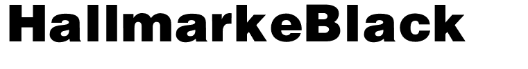 HallmarkeBlack