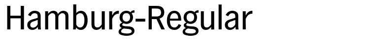 Hamburg-Regular