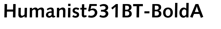 Humanist531BT-BoldA