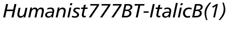 Humanist777BT-ItalicB(1)