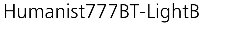 Humanist777BT-LightB
