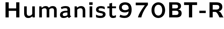 Humanist970BT-RomanC