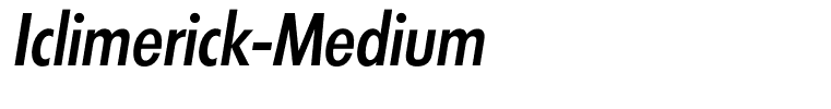 Iclimerick-Medium