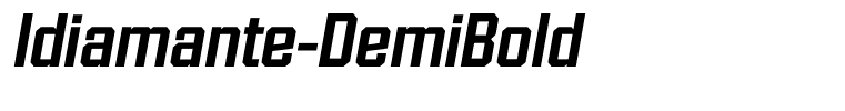 Idiamante-DemiBold